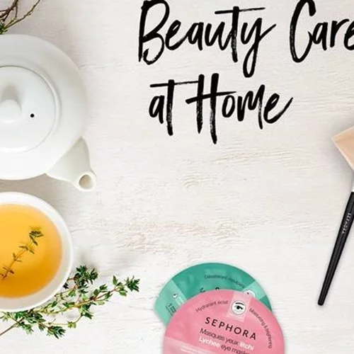 Beauty care at home 